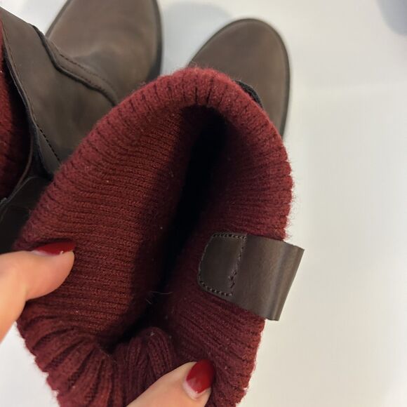 Tommy Hilfiger Womens Rugby 2 Ankle Booties Size 8.5M Brown Faux Leather - Picture 6 of 13